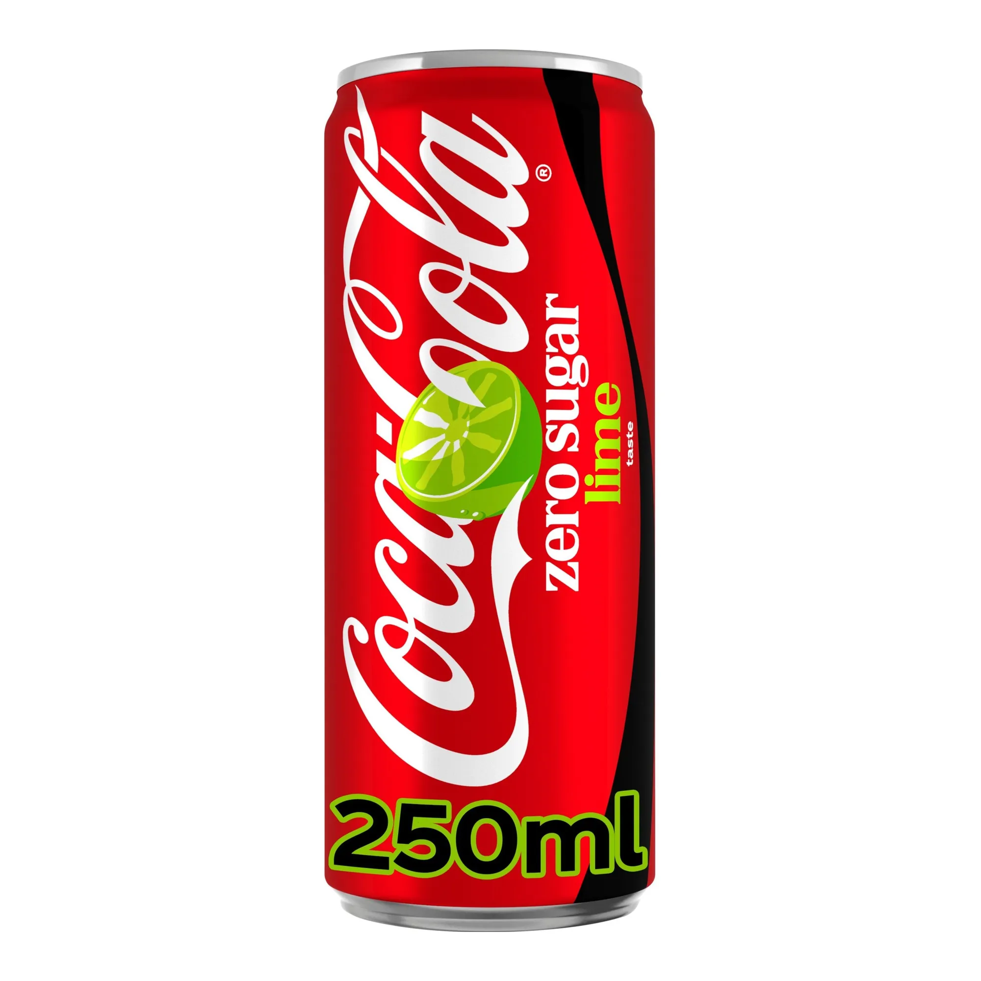 Coca Cola Zero Sugar Lime blik (12x 250 ml)