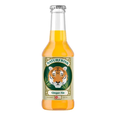 Naturfrisk Ginger Ale BIO (12x 250ml) voorkant