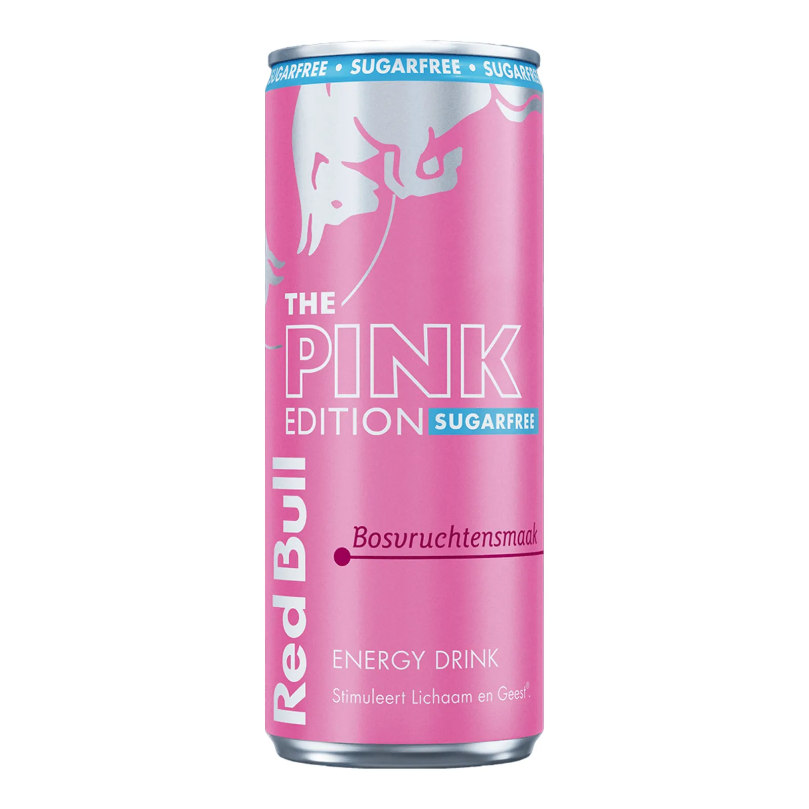 Red Bull the Pink Edition Sugarfree Bosvruchtensmaak blik (12x 250ml)