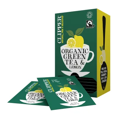 Clipper Green Tea Lemon BIO (6x 25 stuks)