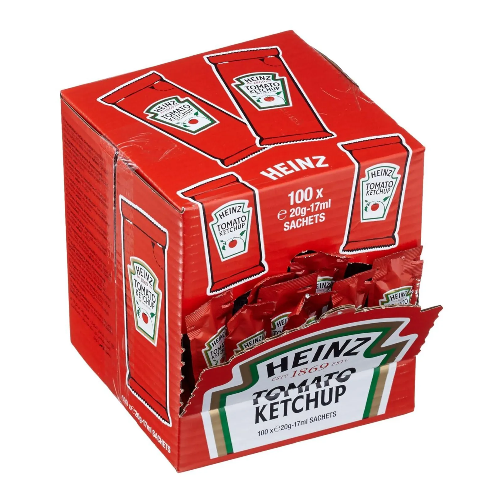 Heinz Tomatenketchup Sachets (100x 17ml)