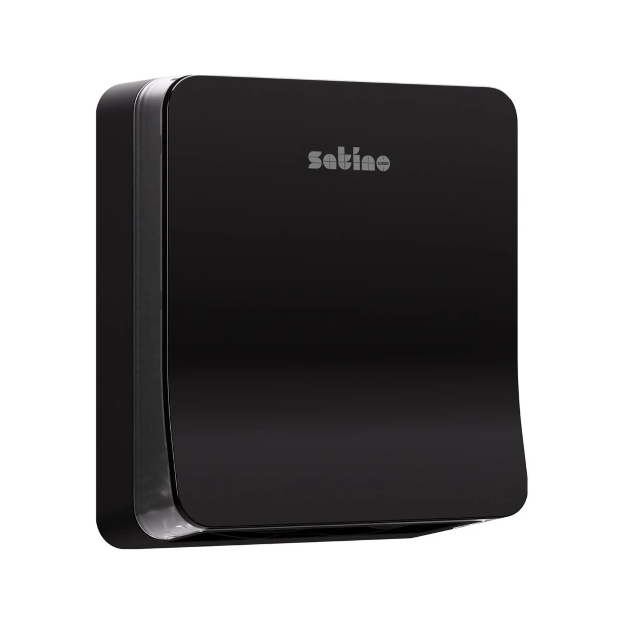 Satino Handdoek Dispenser Interfold S Zwart