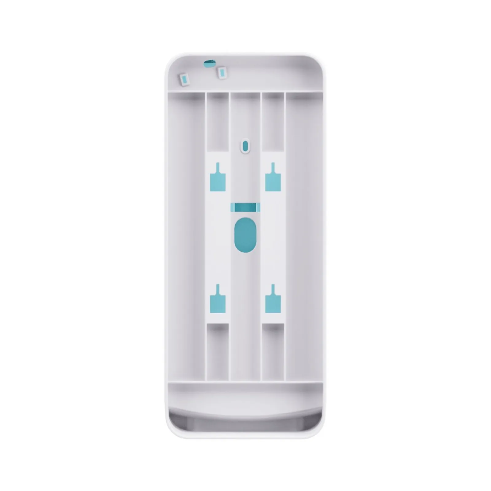 Satino Toiletroldispenser Dubble Rol voor 2 Systeemrollen wit