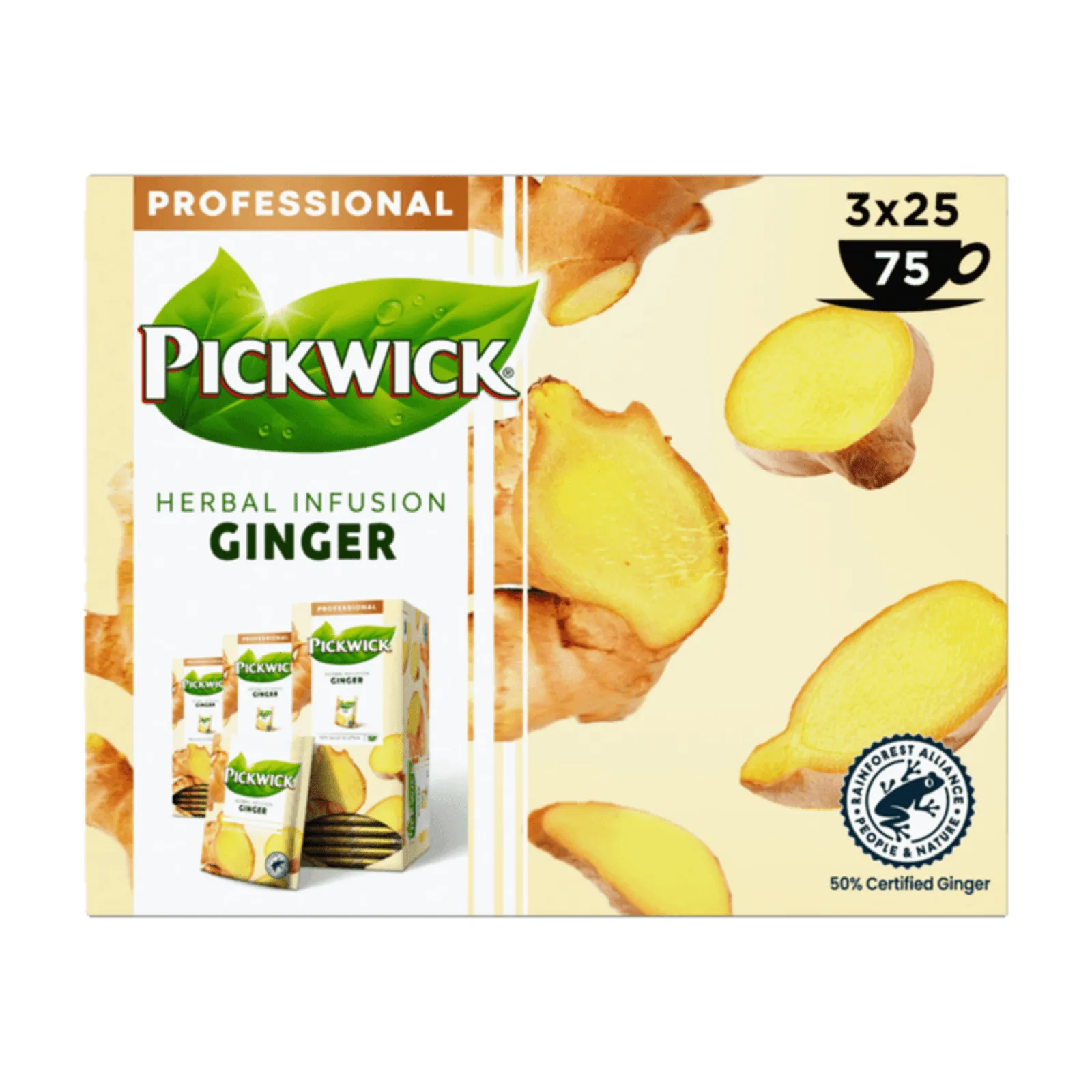 Pickwick Professional Ginger (75x 1,75g)