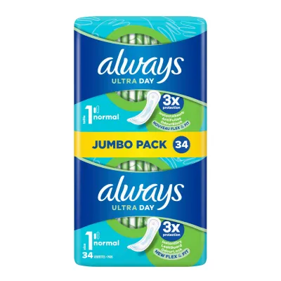 Always Maandverband Ultra Normal (34 stuks)