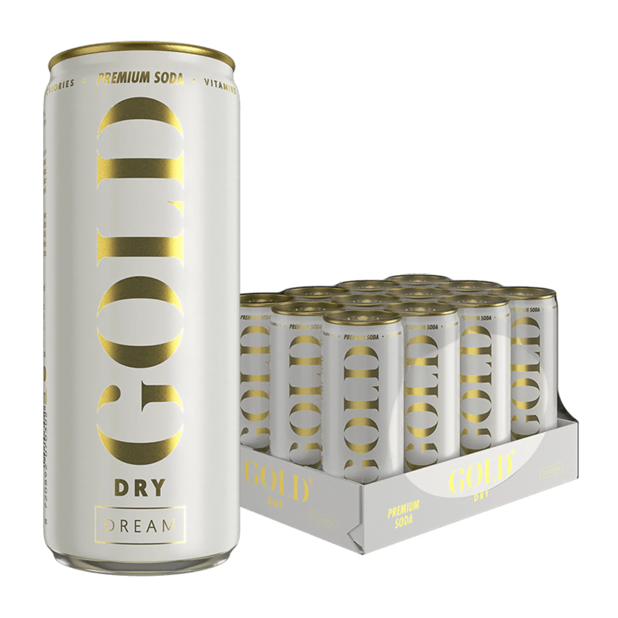Gold Dry Dream blik (12x 250ml) (2)