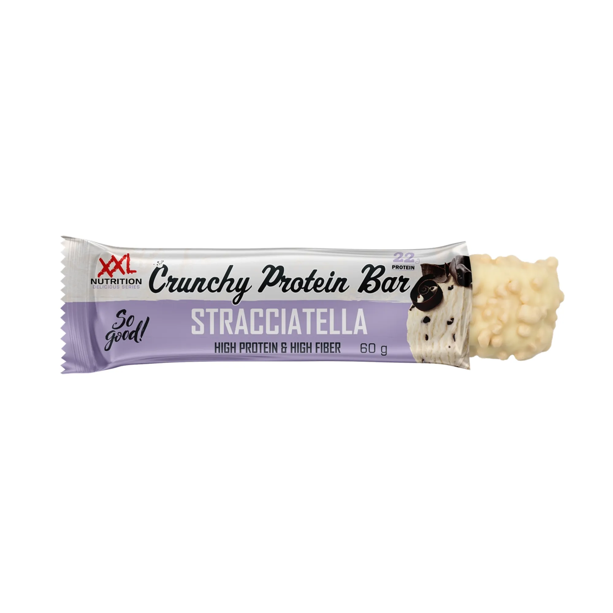 XXL Nutrition Crunchy Protein Bar Stracciatella (12x 60g) - Afbeelding 3