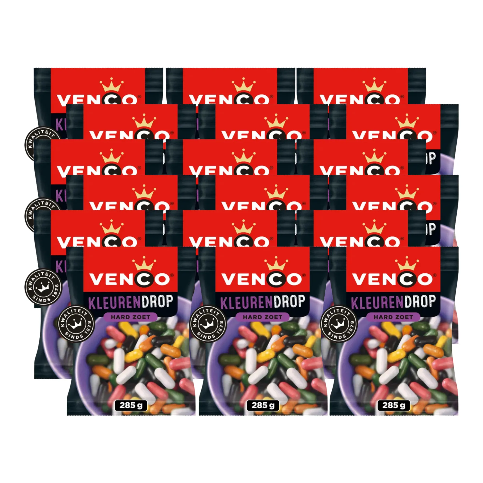 Venco Kleurendrop zak (18x 285gr)