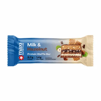 MaxiNutrition Waffle Bar Milk & Hazelnut (12x 40g)