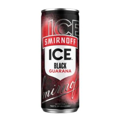 Blik staand Smirnoff voorkant