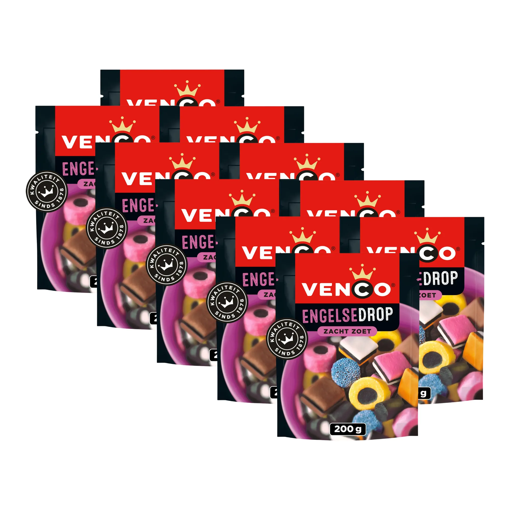 Venco Engelse Drop zak (10x 200g)