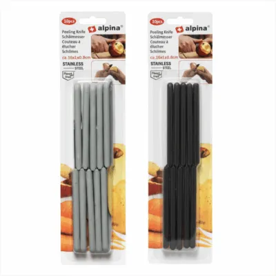 Alpina Schilmes 17cm Zwart Grijs (10 stuks)