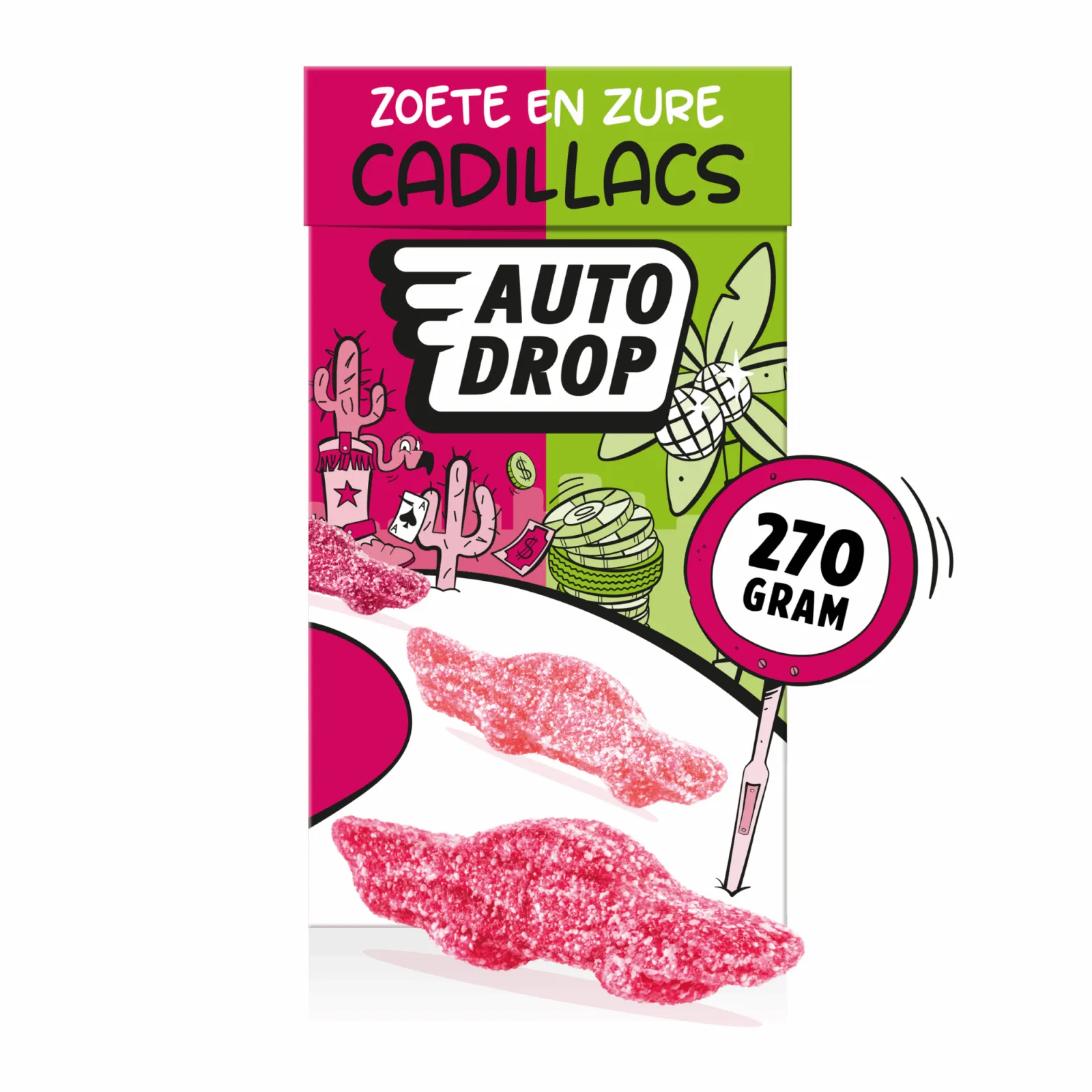 Autodrop Mixdoos Zoete & Zure Cadillacs (6x 270gr)