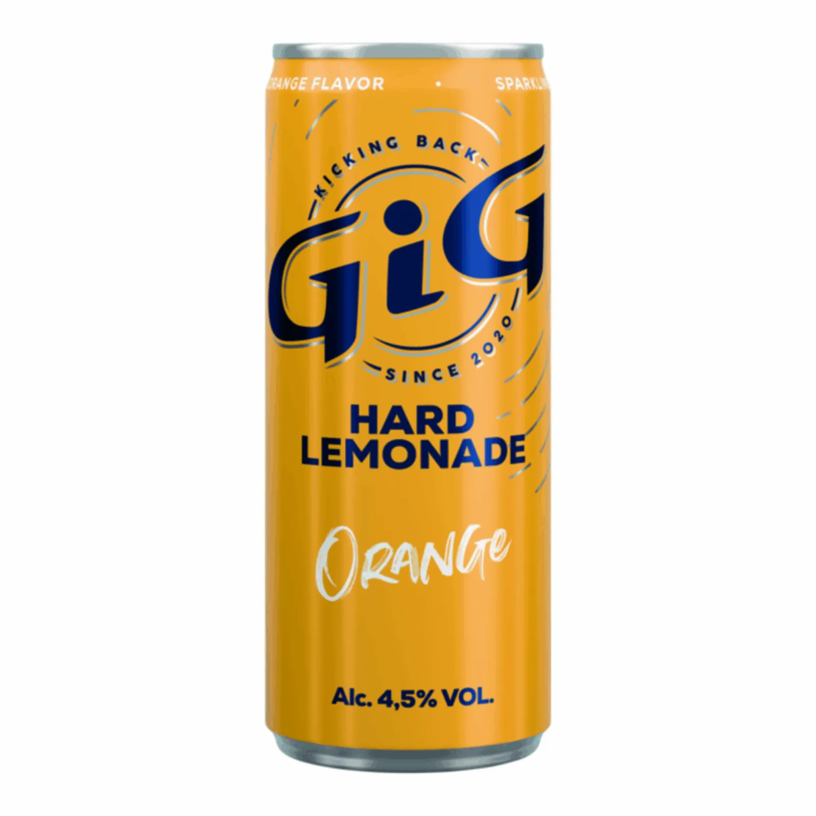 GiG Hard Lemonade Orange blik (12x 25cl) - Afbeelding 2