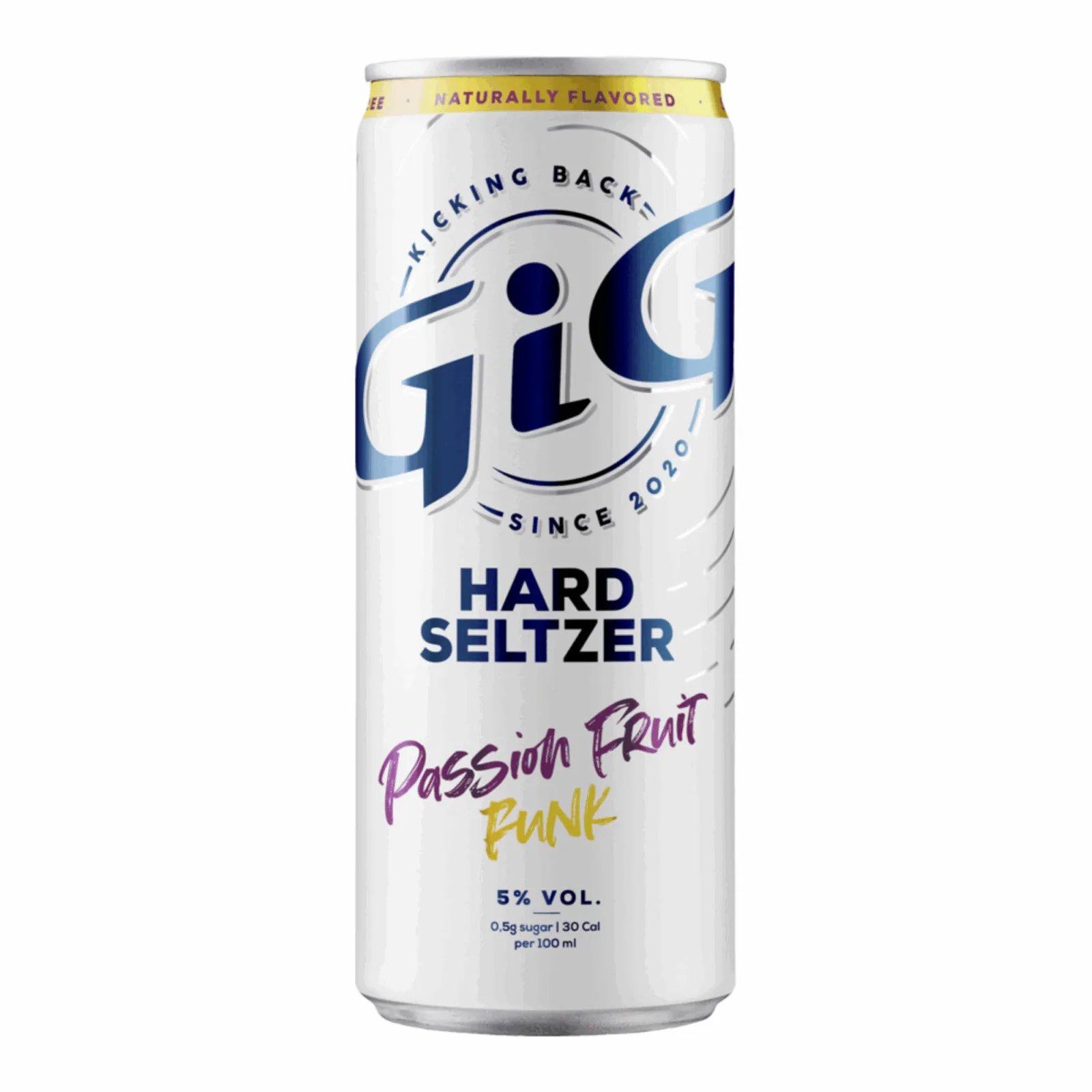 GiG Hard Seltzer Passionfruit Funk blik (12x 25cl) - Afbeelding 2