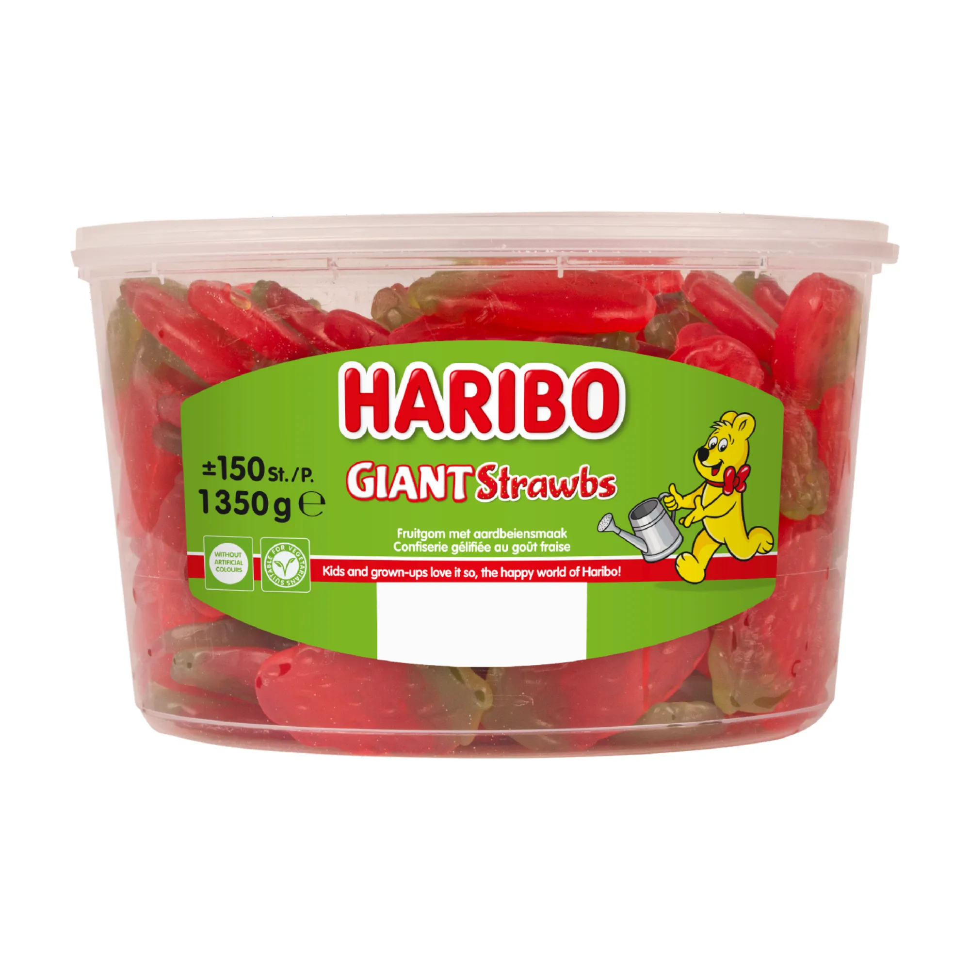 Haribo Aardbeien (150 stuks)