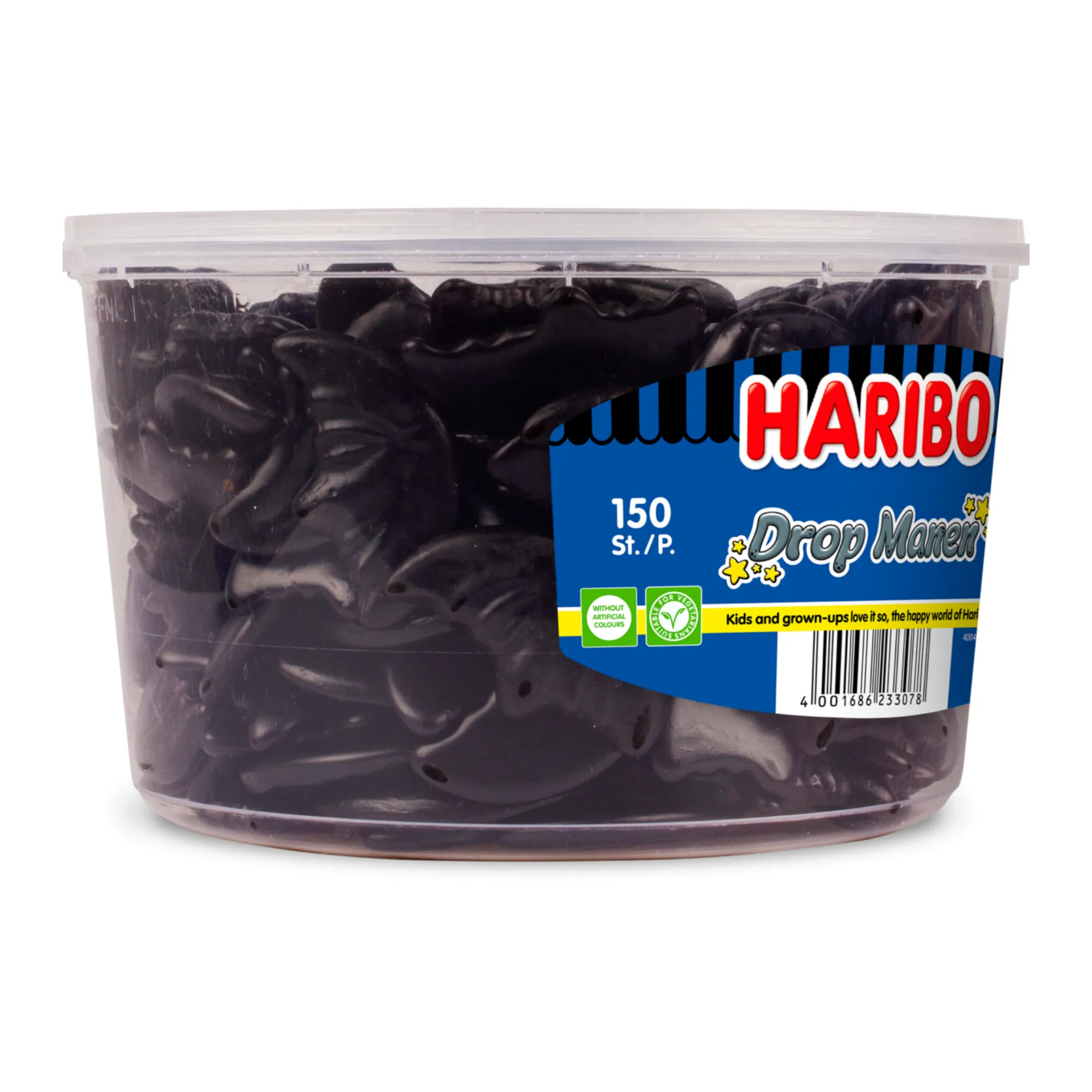 Haribo Drop Halve Manen (150 stuks)