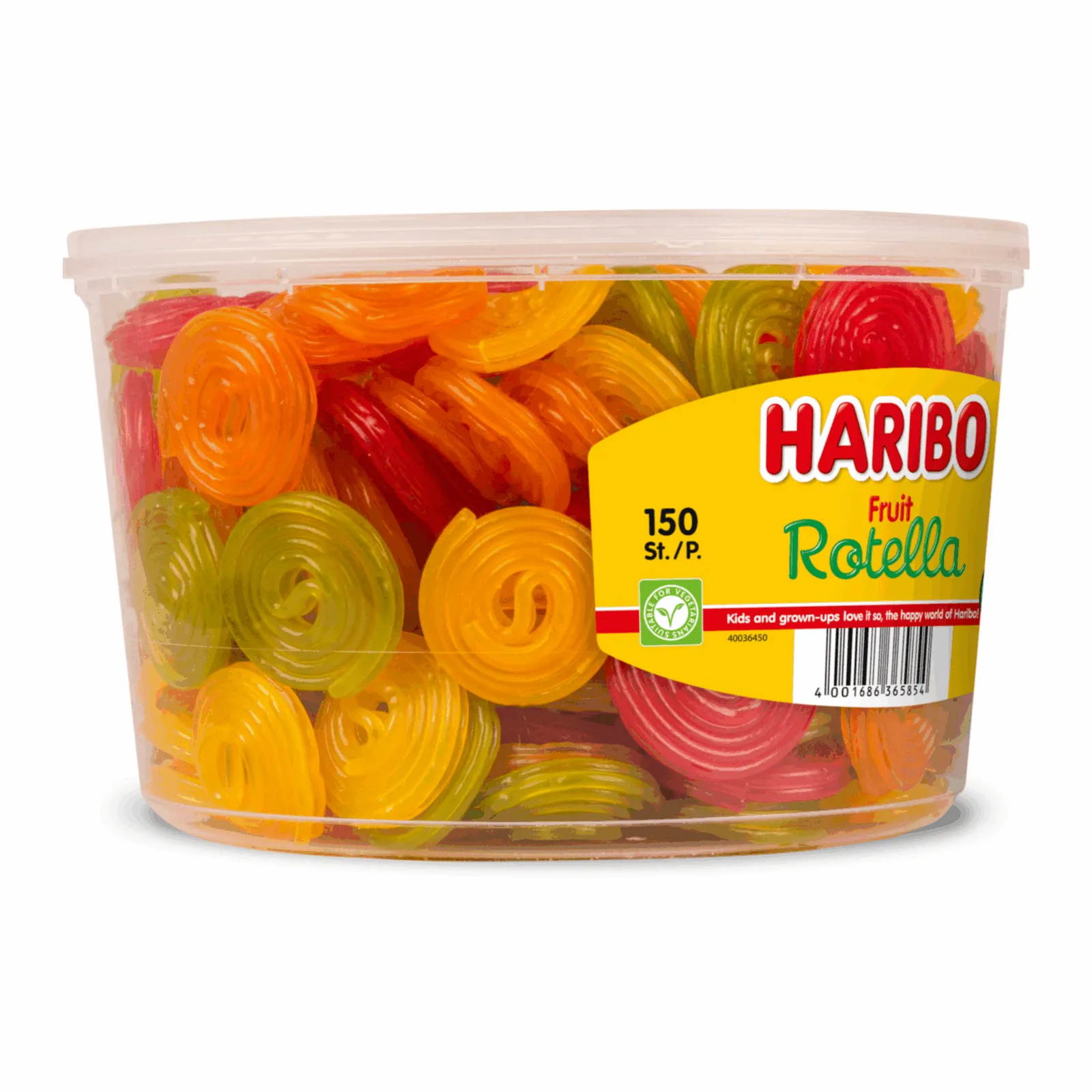Haribo Fruit Rotella (150 stuks) - Afbeelding 3