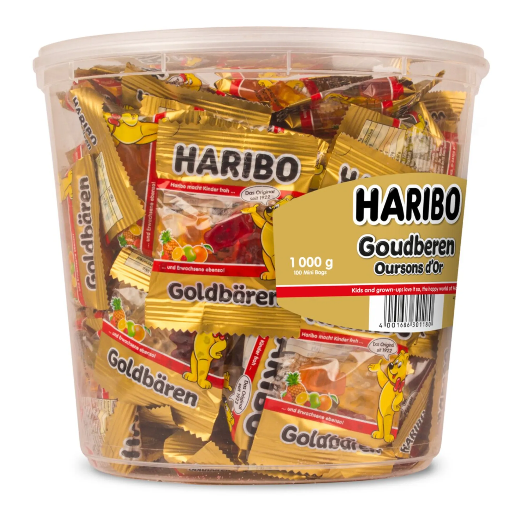 Haribo Goudberen Zakjes (100 stuks) - Afbeelding 3
