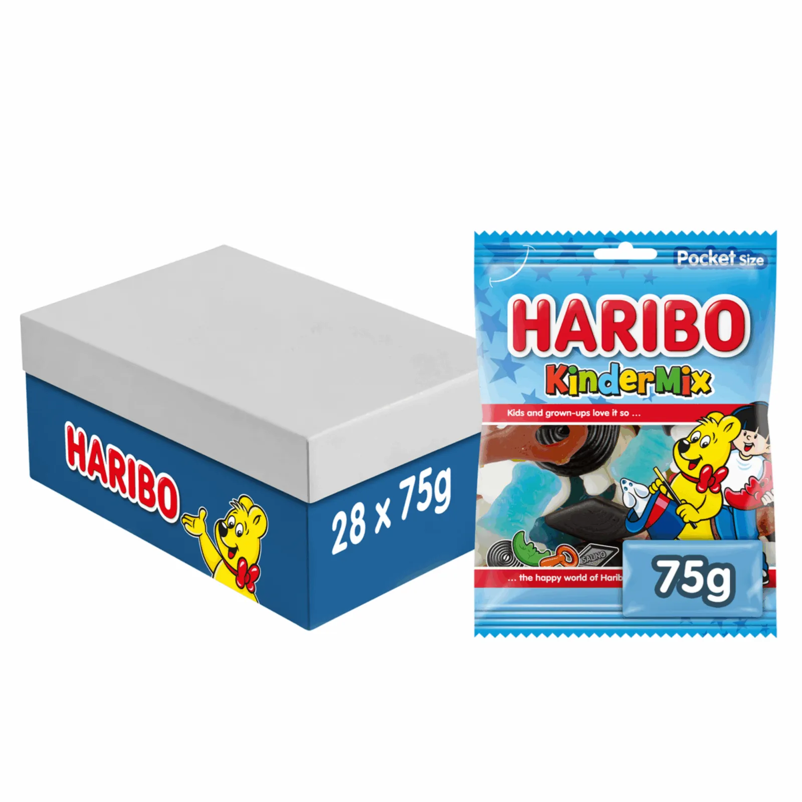 Haribo Kindermix Zakje (28x 75gr)