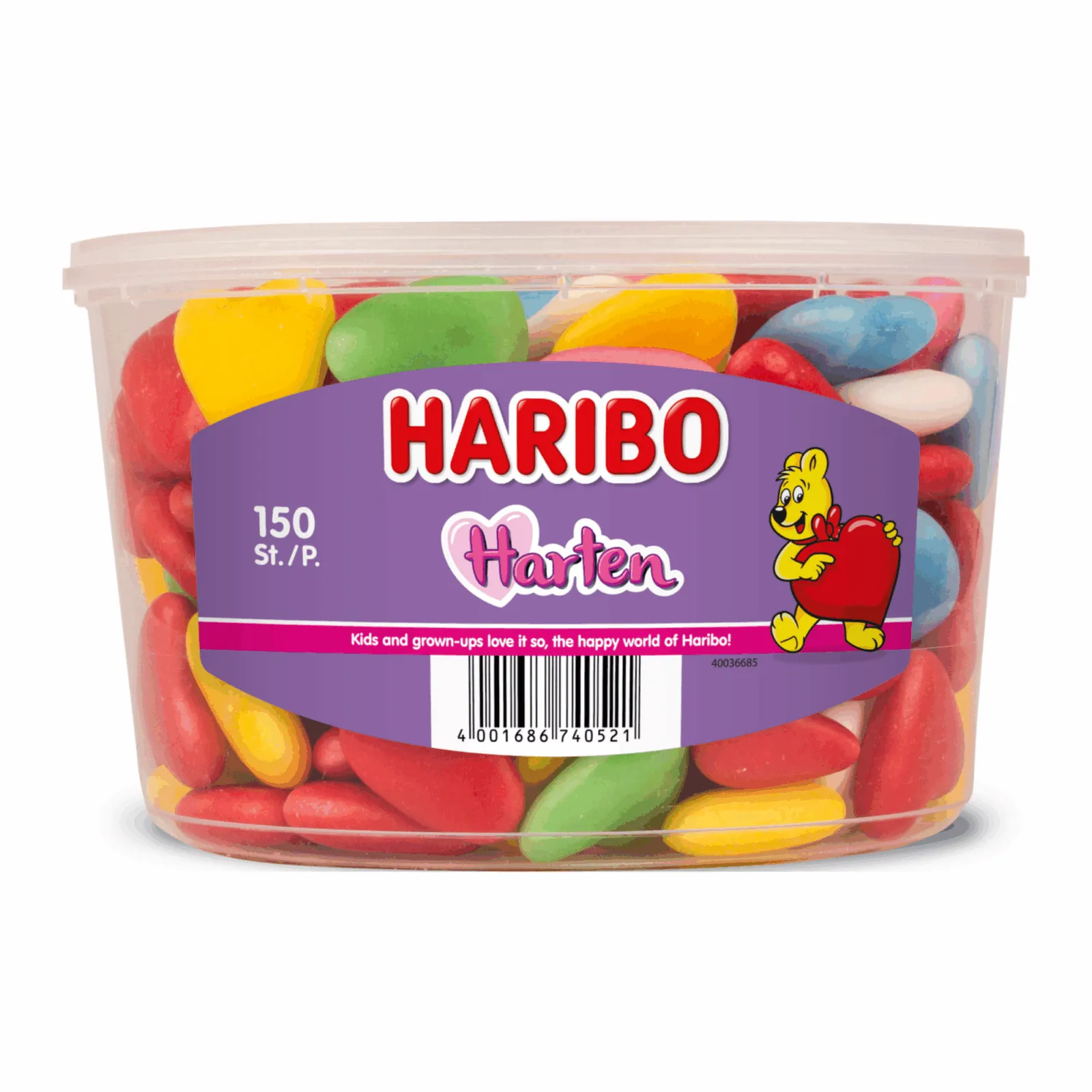 Haribo Schuim Harten (150 stuks) - Afbeelding 2