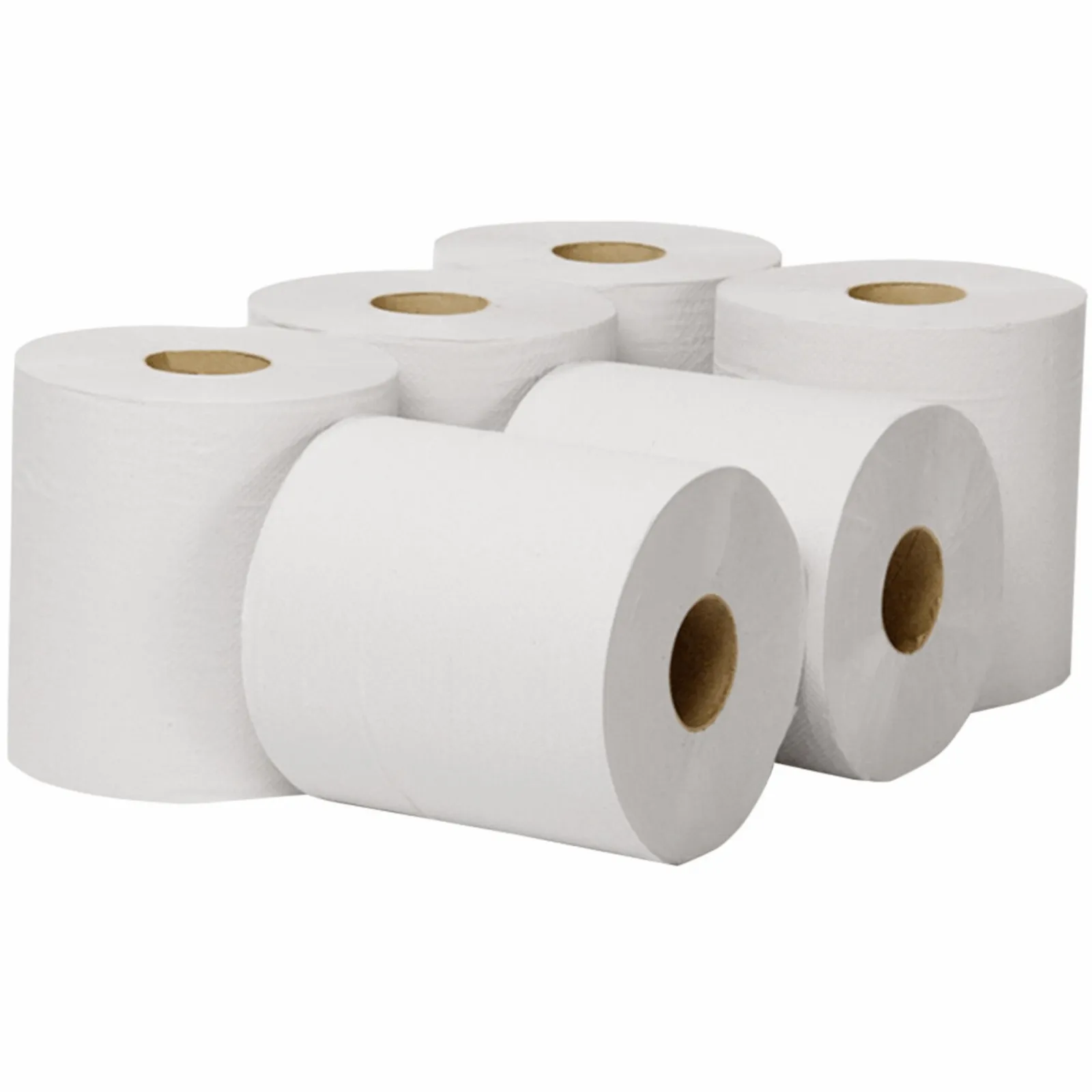 Jama Recycled Wit Midi-rollen 300m x 20cm 1-laags (6 stuks)