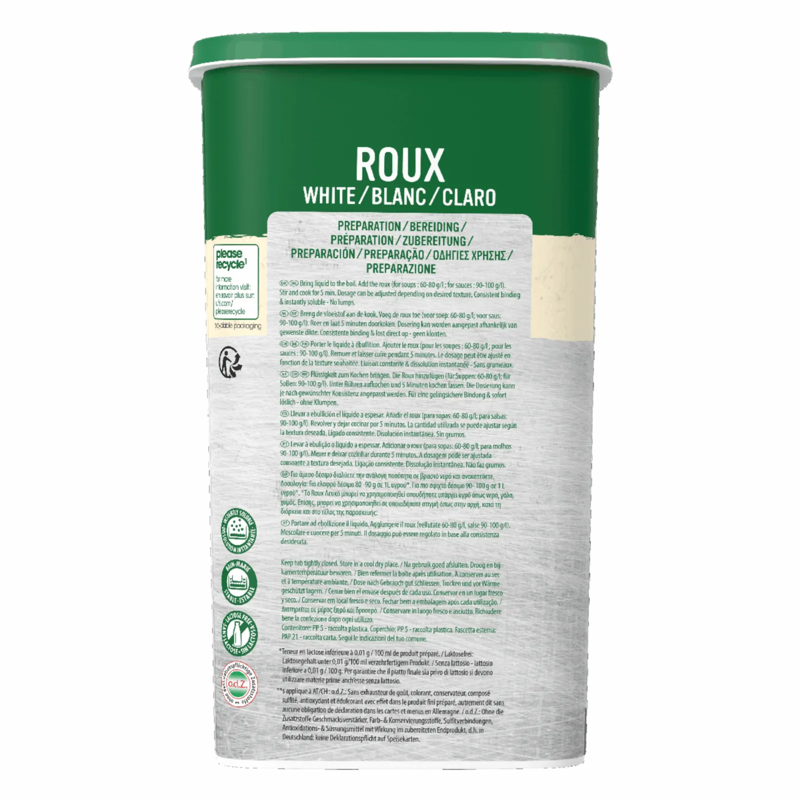 Knorr Blanke Roux (1 kg) - Afbeelding 3