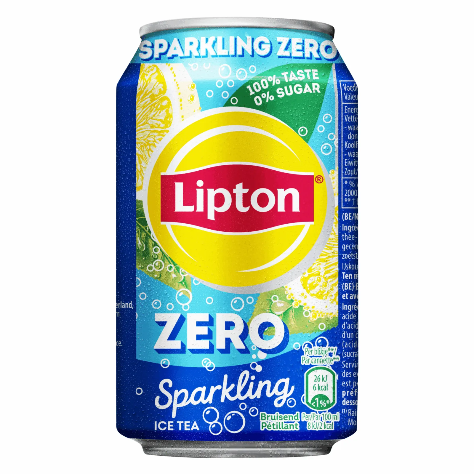 Lipton Ice Tea Sparkling Zero (24x 33cl)