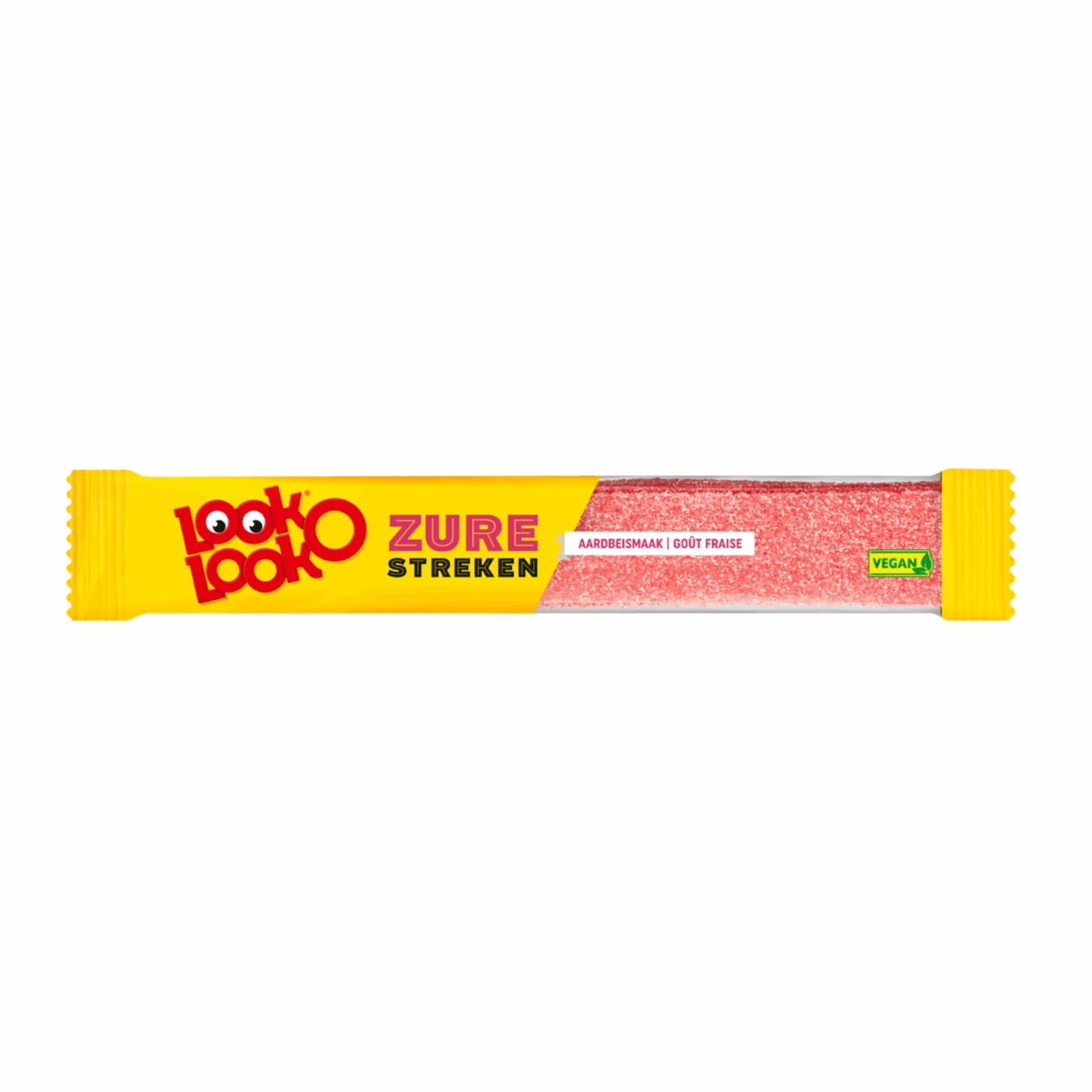 Look-O-Look Zure Streken Aardbei (12x 58g)