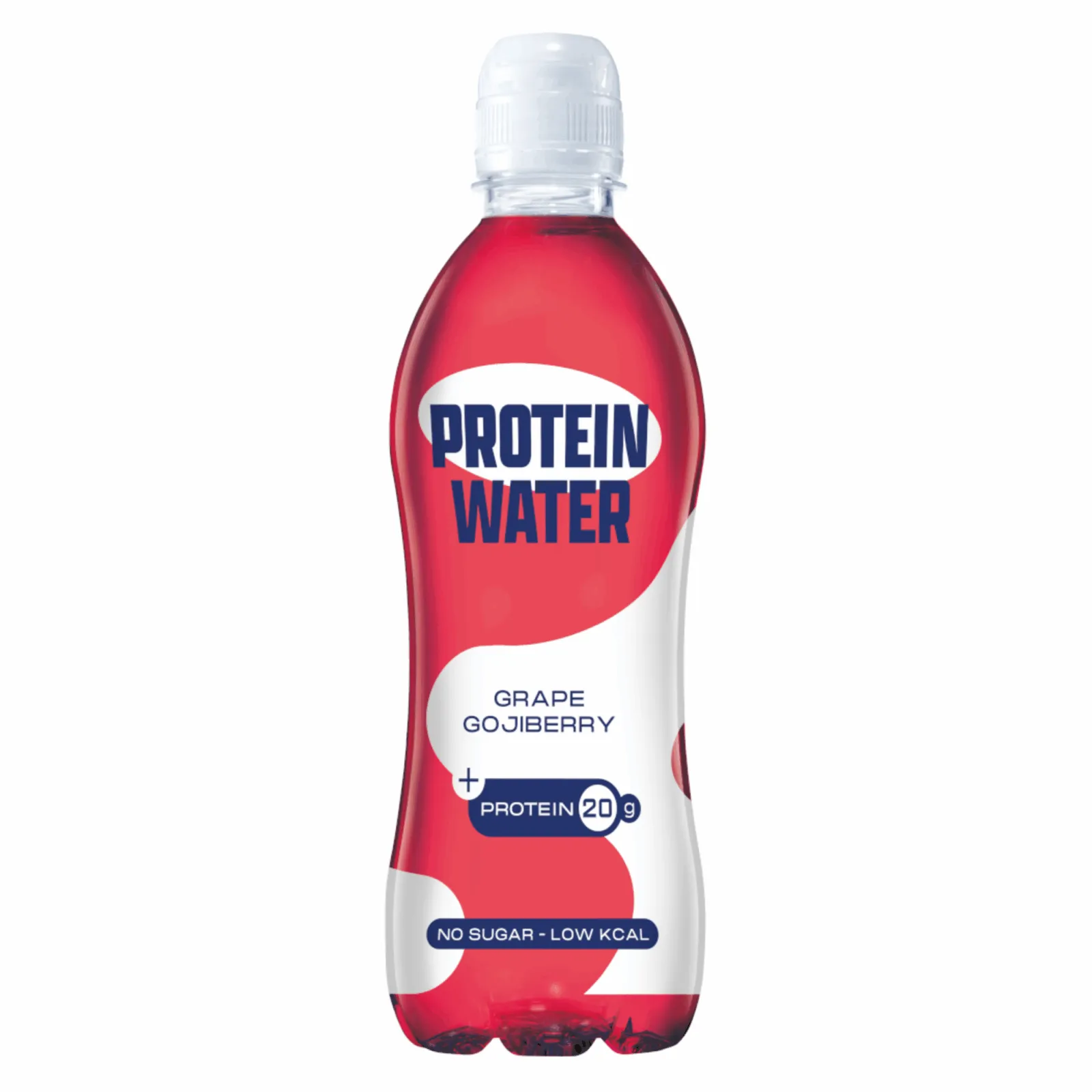 Proteinwater Grape Gojiberry PET (12x 0,5 liter) losse fles