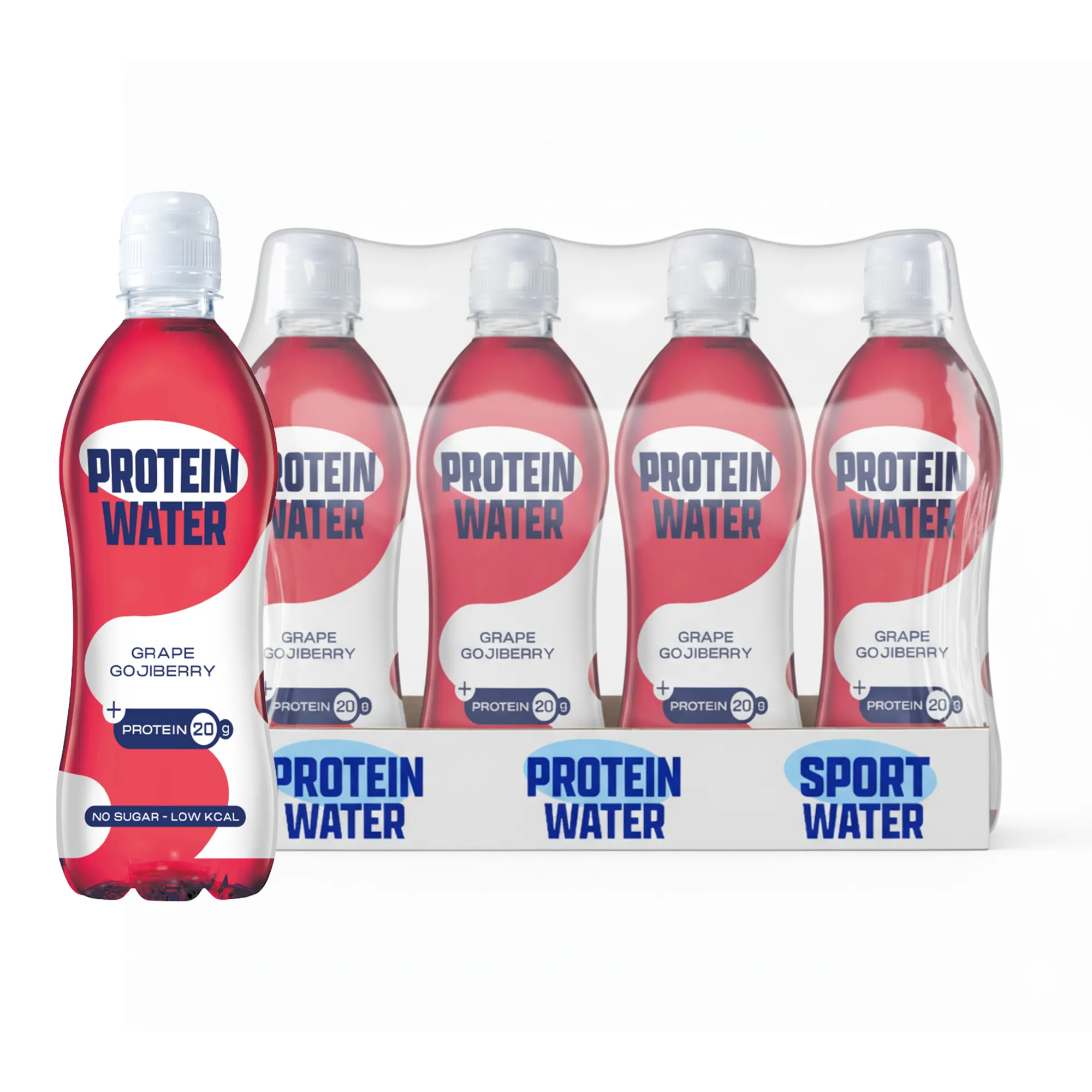 Proteinwater Grape Gojiberry PET (12x 0,5 liter)