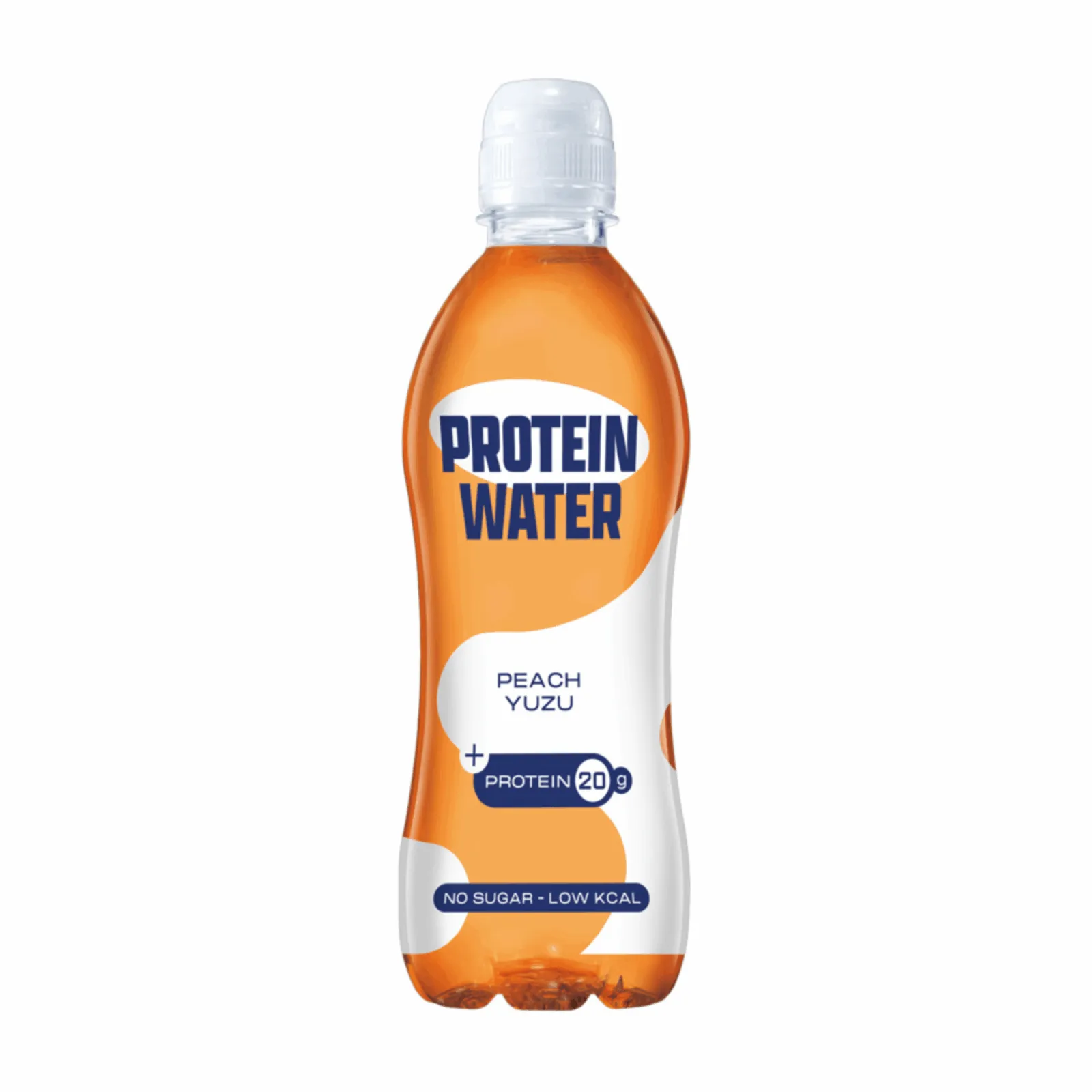 Proteinwater Peach Yuzu PET (12x 0,5 liter) los