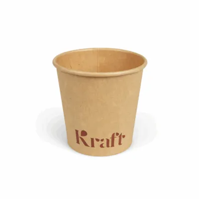 Sausbakje kraft 90ml (50 stuks)