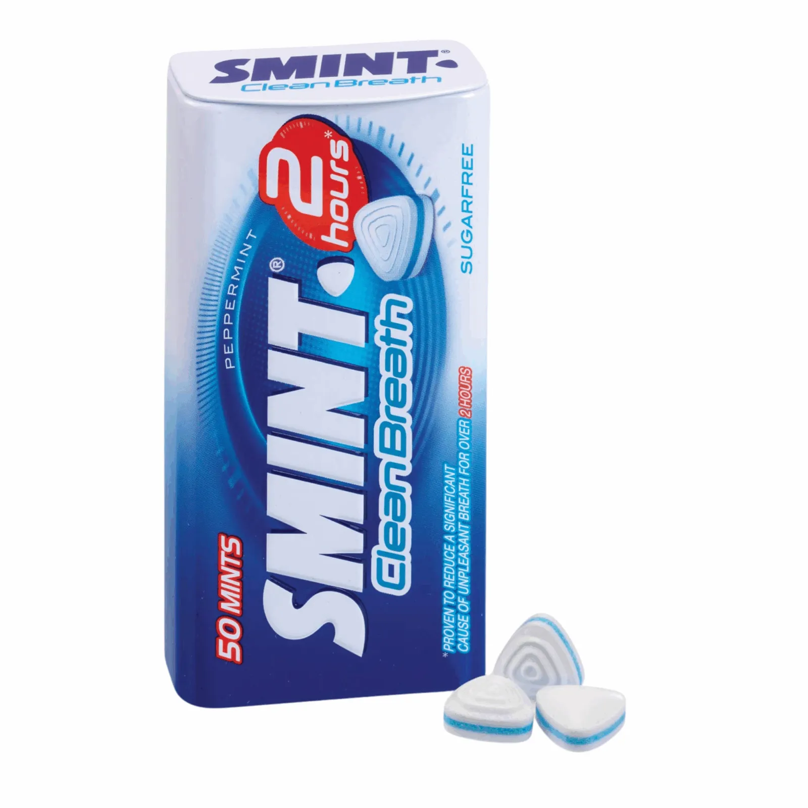 Smint 2 Hours Clean Breath Peppermint (12x 35gr)