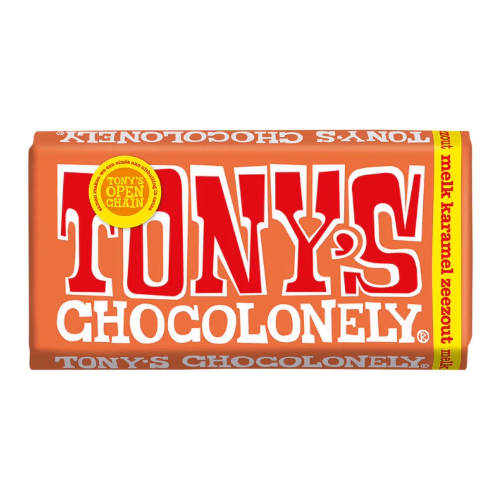 Tony’s Chocolonely Melk Karamel Zeezout (15x 180gr)