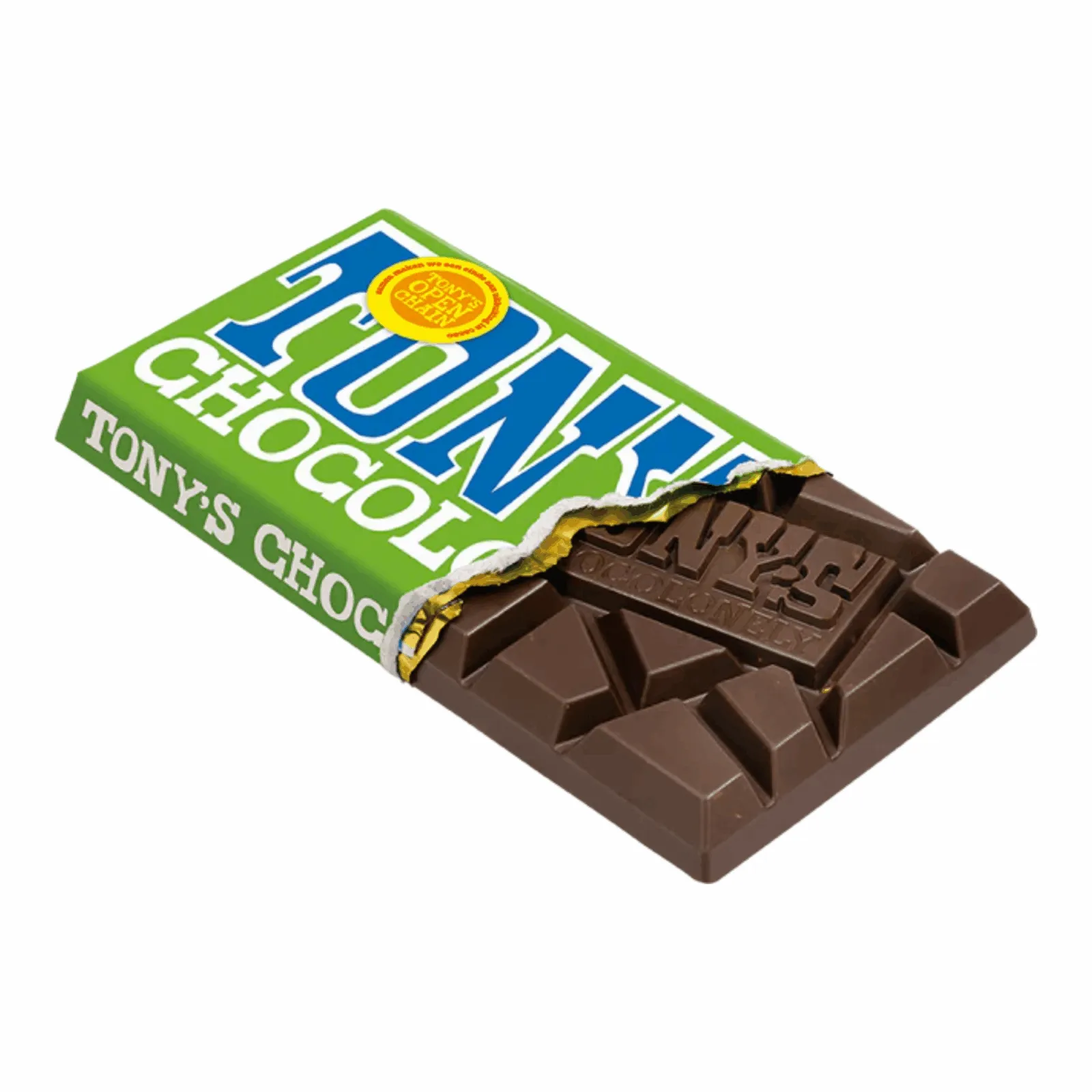 Tony’s Chocolonely Reep Pure Chocolade Amandel & Zeezout (15x 180gr)