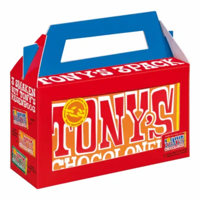 Tony’s Chocolonely rainbowpack classic (8x 3-pack)