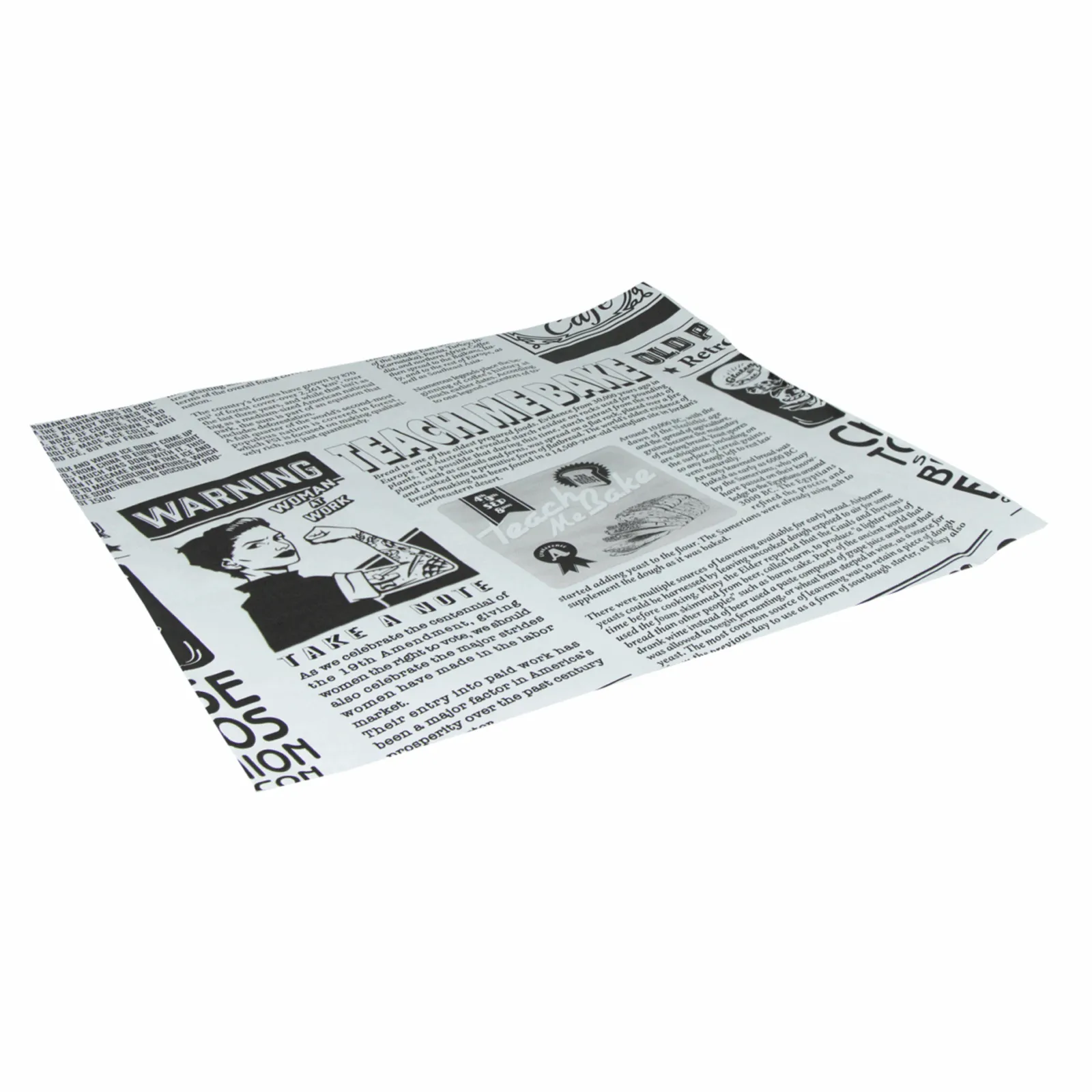 Vetvrij Papier 33 x 38 cm Krant (2000 stuks)