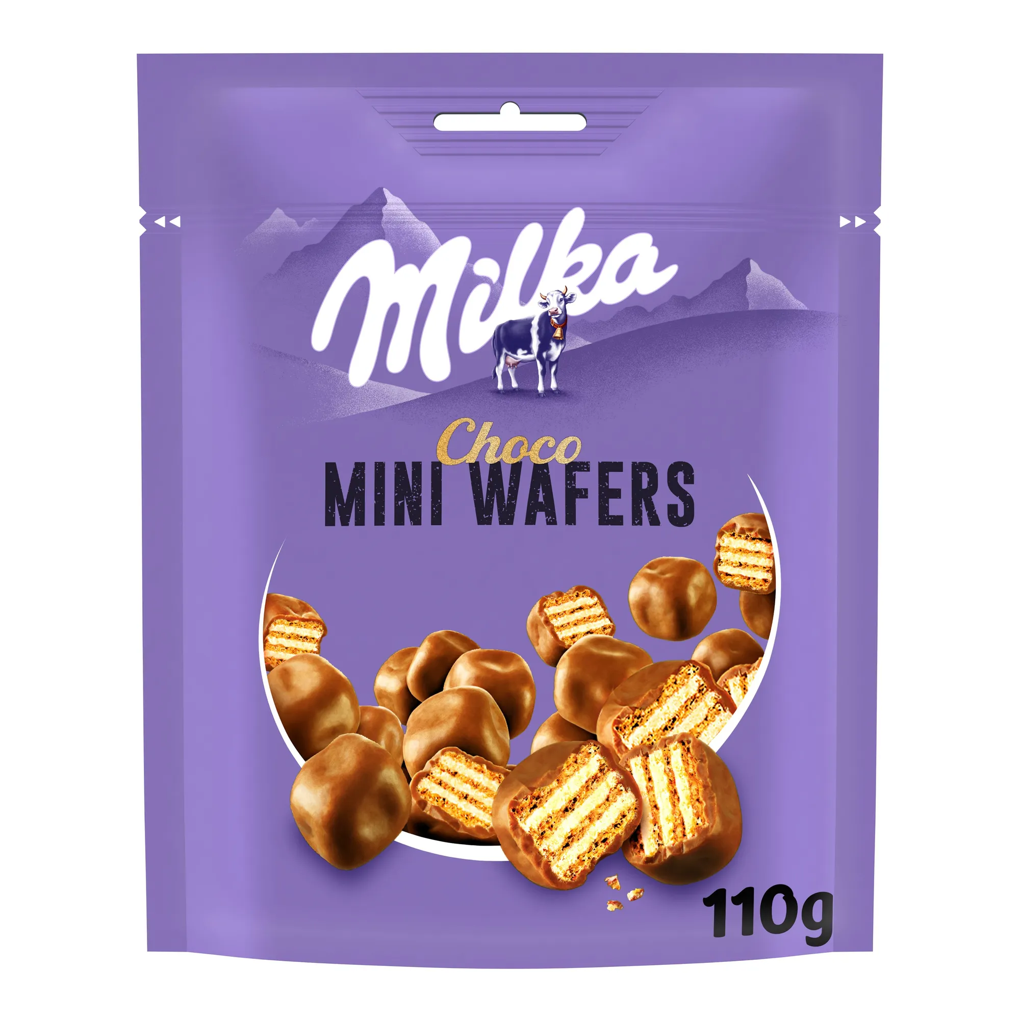 Milka Mini Wafers doosje (8x 110g)