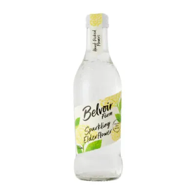 Belvoir sparkling elderflower fles (12x 275ml)