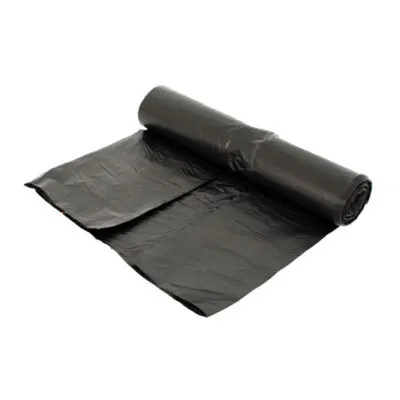 Afvalzak LDPE 65/25x140cm T70 Zwart (10 rol à 10 stuks)