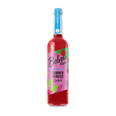 Belvoir No Added Sugar Summer Berries Cordial (6x 500ml)
