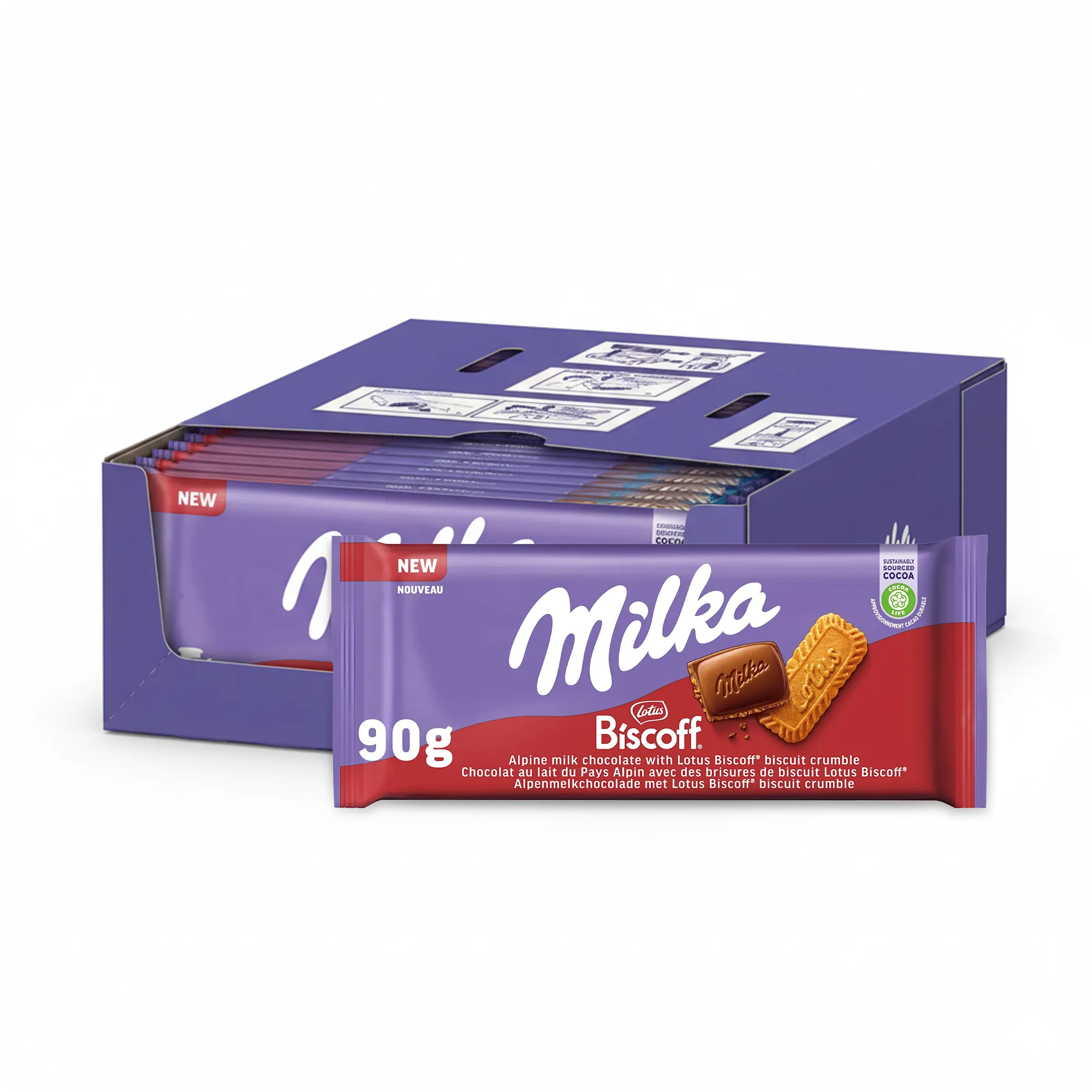 Repen chocolade voorkant doos