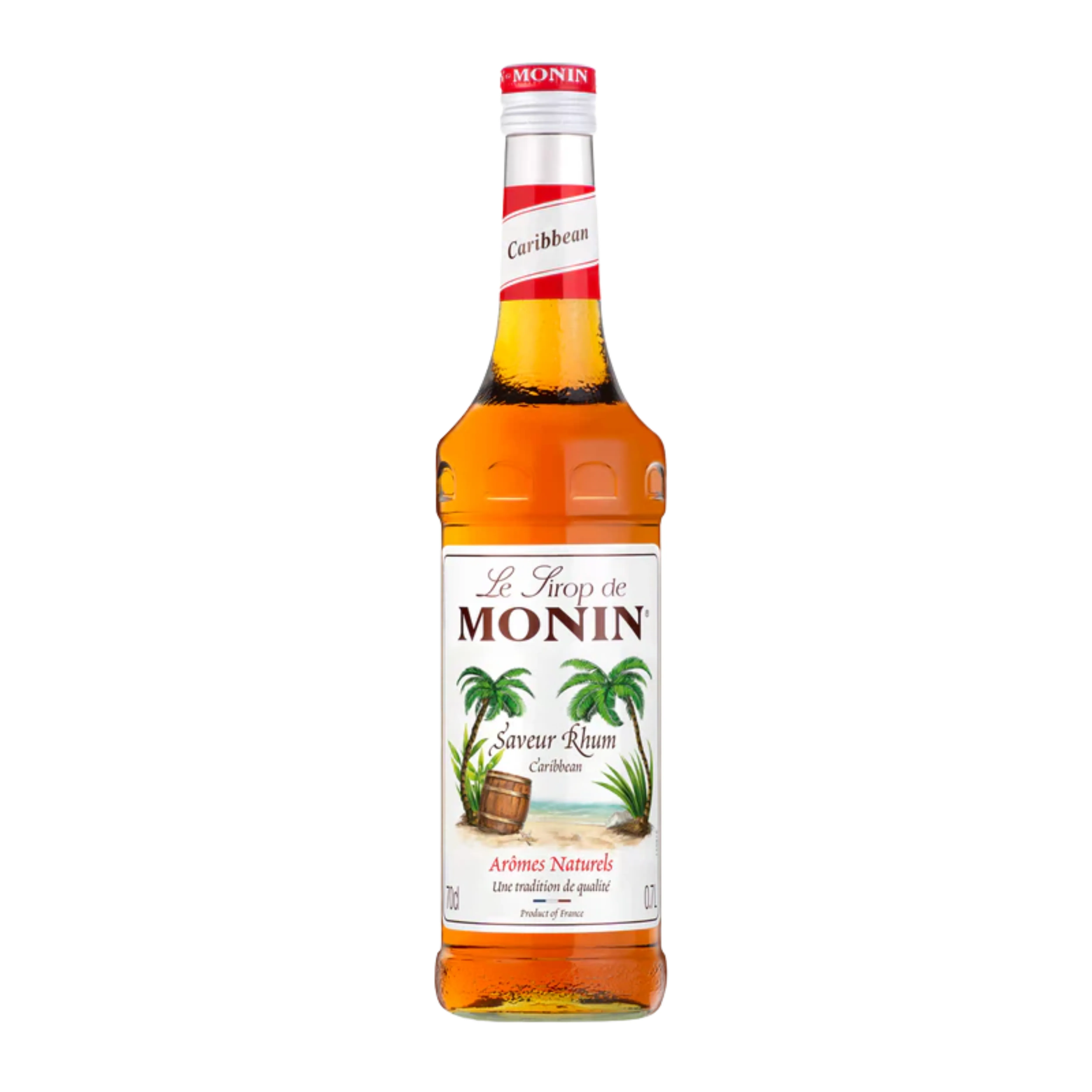 Fles monin siroop vaarkant oranje
