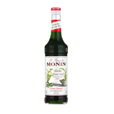 Matcha green tea monin siroop voorkant