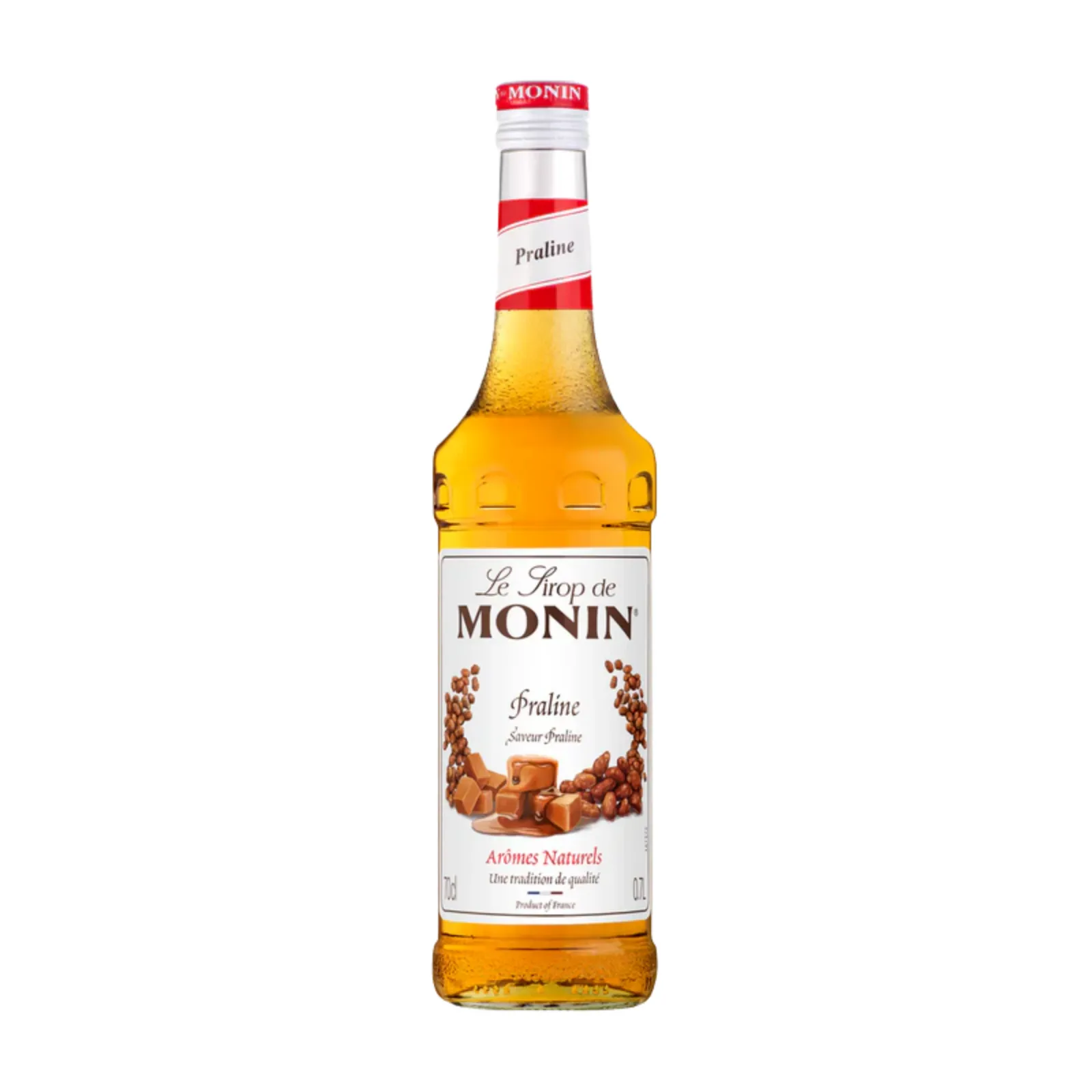 Monin siroop glas fles voorkant