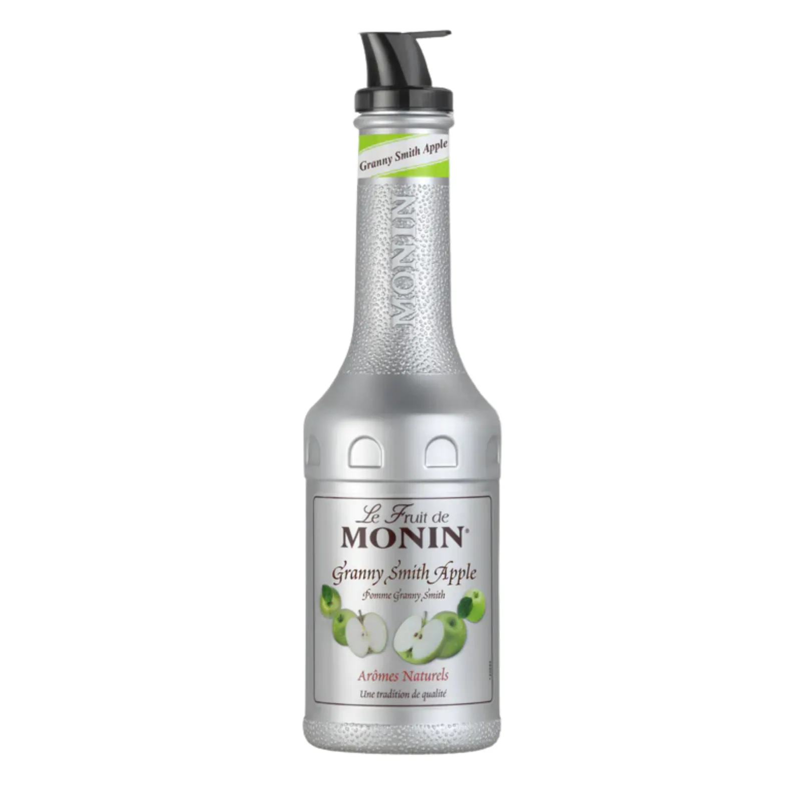 Appel Monin Puree grijs fles voorkant