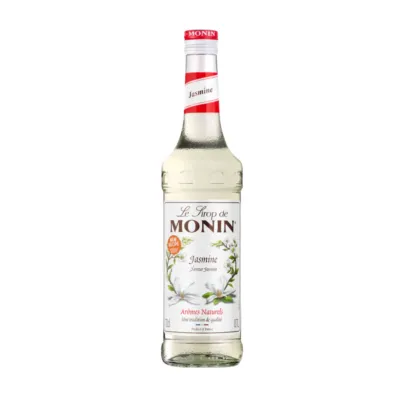 Wit fles Monin siroop voorkant