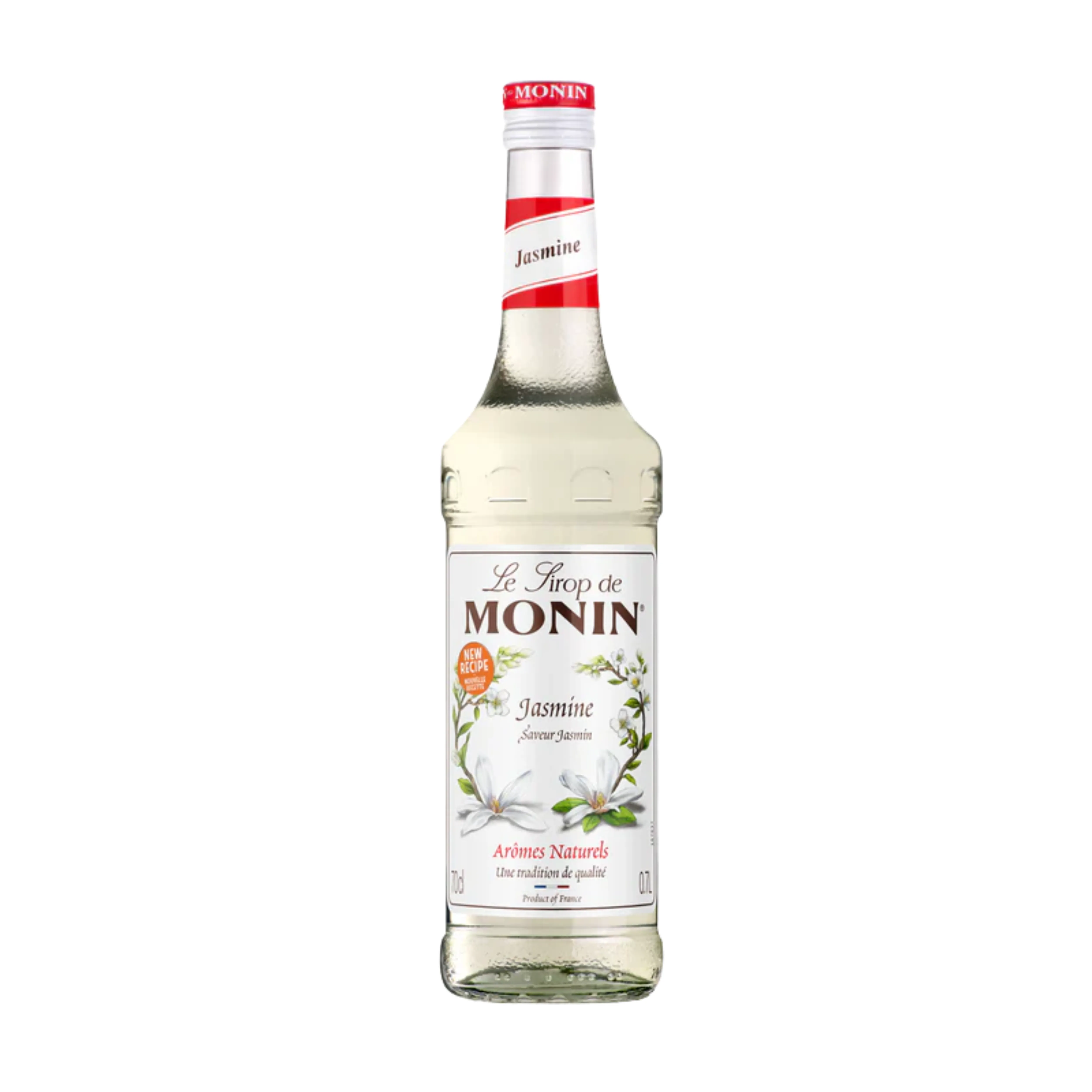 Wit fles Monin siroop voorkant