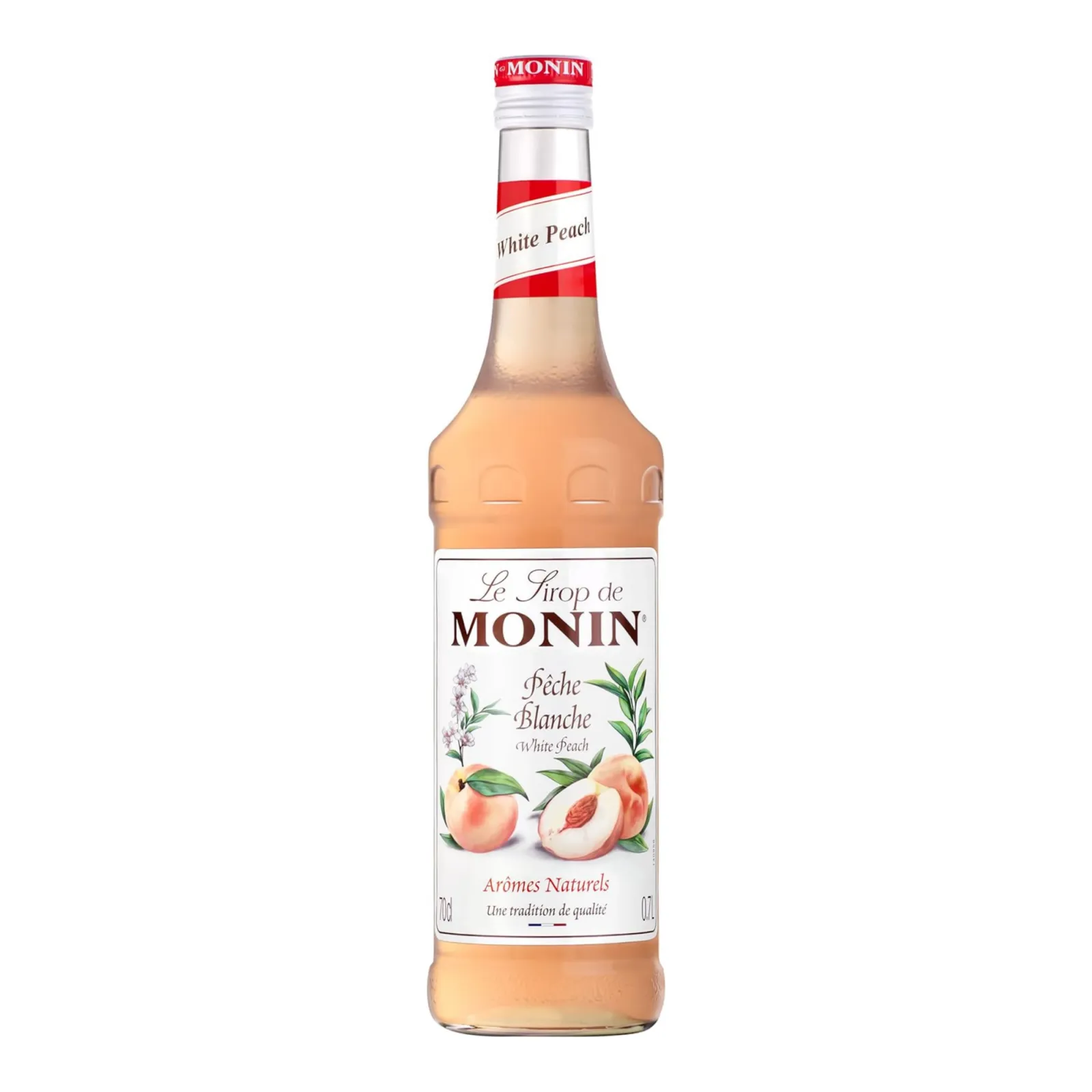 roze fles siroop monin voorkant